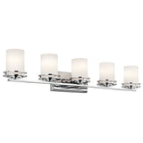 Hendrik Vanity Light Chrome 5 Light