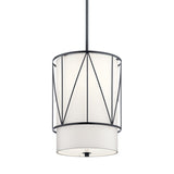 Birkleigh Cylinder Pendant Black