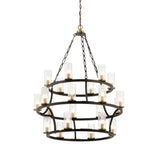 Mathias Chandelier Olde Bronze 21 Light