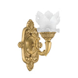Mayfield 5.25'' Aged Brass Sconce by Crystorama