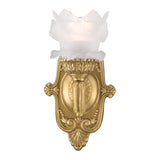 Mayfield 5.25'' Aged Brass Sconce by Crystorama