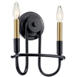 Capitol Hill Wall Sconce Black