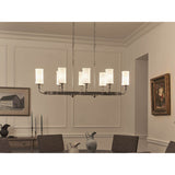 Vetivene Linear Chandelier lifestyle 5