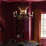 Baile 1 Tier Chandelier lifestyle 1