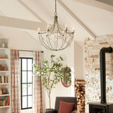 Topiary 1 Tier Chandelier lifestyle 1