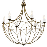 Topiary 1 Tier Chandelier Character Bronze