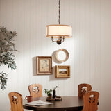Heddle Drum Semi Flush Chandelier lifestyle 1