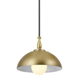 Fira Pendant Natural Brass 14 Inch