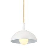 Fira Pendant White 14 Inch