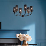 Adeena Bell 1 Tier Chandelier lifestyle 1