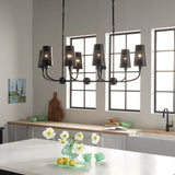 Adeena Bell Linear Chandelier lifestyle 1