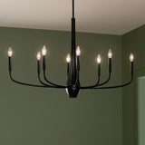 Deela Oval Chandelier lifestyle 1