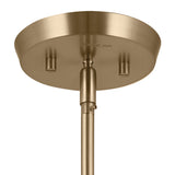 Arcus Semi Flush Chandelier detail 3