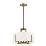 Malen Drum Pendant Champagne Bronze 15.5 Inch