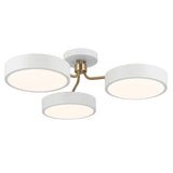 Sago Semi Flush Mount White