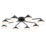 Remy Semi Flush Semi Flush Mount Black