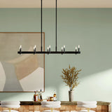 Erzo Linear Chandelier lifestyle 1