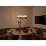 Winslow Cylinder 1 Tier Chandelier lifestyle 5