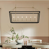 Delvin Linear Chandelier lifestyle 1