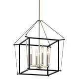 Eisley Foyer Pendant Polished Nickel 16 Inch