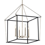 Eisley Foyer Pendant Polished Nickel 22.25 Inch