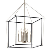 Eisley Foyer Pendant Polished Nickel 28.25 Inch