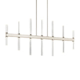 Sycara Linear Chandelier Polished Nickel