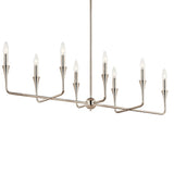 Alvaro Linear Chandelier Polished Nickel