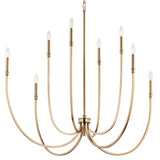 Malene Foyer Pendant Champagne Bronze