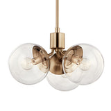 Silvarious Pendant Champagne Bronze 3 Light