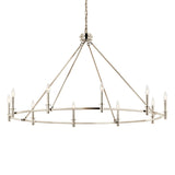 Carrick Chandelier Polished Nickel 10 Light