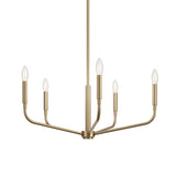 Madden Chandelier Champagne Bronze 26 inch / 5 Light