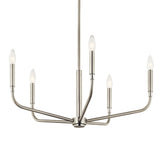 Madden Chandelier Brushed Nickel 26 inch / 5 Light