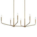 Madden Linear Chandelier Champagne Bronze