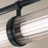 Riven Cylinder Linear Chandelier lifestyle 2