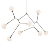 Cassius Chandelier Polished Nickel 32 Inch