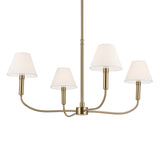 Eadie Chandelier Champagne Bronze 15 Inch