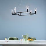 Harpin Cylinder Chandelier lifestyle 3
