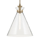 Laria Cone Pendant Champagne Bronze 16 Inch