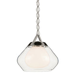 Nella Pendant Polished Nickel 12 Inch