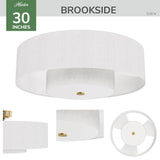 Brookside Jasmine Roth Indoor Fandelier with LED Light