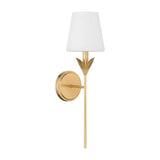 Broche 6'' Antique Gold Sconce by Crystorama