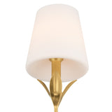 Broche 6'' Antique Gold Sconce by Crystorama