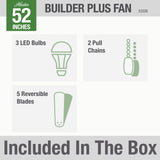 Builder Low Profile with LED Light
