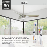 Inez Outdoor Energy Star DC with LED Light