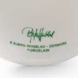 Bjørn Wiinblad Eva Bowl on Stand, Soft Pink, Ø: 9.4" By Bjorn Wiinblad