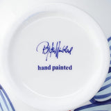 Bjørn Wiinblad Titania Vase, Blue, H: 9.8" By Bjorn Wiinblad