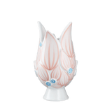 Bjørn Wiinblad Titania Vase, Light Rose, H: 7.9" By Bjorn Wiinblad