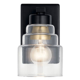 Vionnet Wall Sconce Black