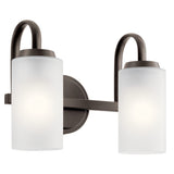 Kennewick Vanity Light Olde Bronze 2 Light
